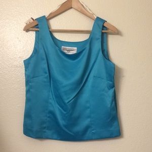 Jessica Howard petite 14 sleeveless top shirt